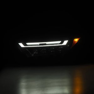 Toyota RAV4 Headlights - AlphaRex - NOVA LED Projector - Alpha-Black - `19-`23