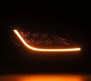 Toyota GR86 Headlights - AlphaRex - NOVA-Series LED Projector - Alpha Black - `21-`24