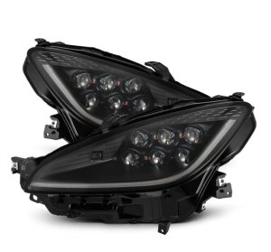 Subaru BRZ Headlights - AlphaRex - NOVA Series LED Projector - Black - `21-`24