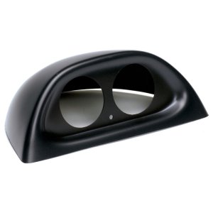 Ford Mustang Gauge Pod - AutoMeter - Dual Dash Pod - Black - `94-`04