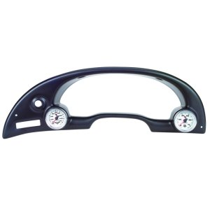 Ford Mustang Gauge Pod - Dual - AutoMeter - Instrument Cluster Bezel, 52mm - Black - `94-`00