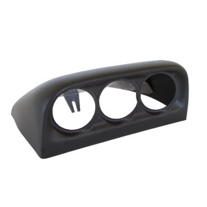 Dodge Ram Gauge Pod - AutoMeter - Triple Dash Pod - Black - `98-`02