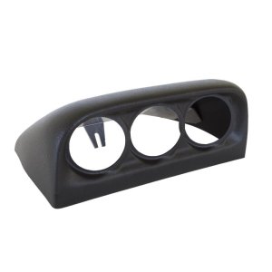 Dodge Ram Gauge Pod - AutoMeter - Triple Dash Pod - Black - `98-`02