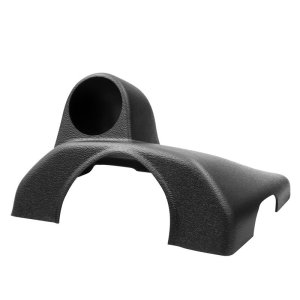 Dodge Ram 1500 Gauge Pod - Steering Column - AutoMeter - Single 2 1/16in - Black - `10-`19