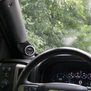 GMC Sierra Gauge Pod - AutoMeter - Single Pillar 2-1/16