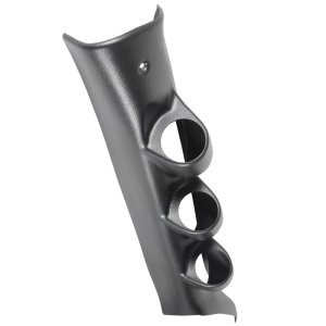 GMC Sierra Gauge Pod - AutoMeter - 2-1/16in Triple Pillar - Black - `14-`15