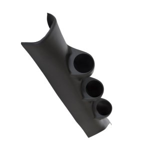 GMC Sierra Gauge Pod - AutoMeter - 2-1/16in Triple Pillar - Black - `14-`15