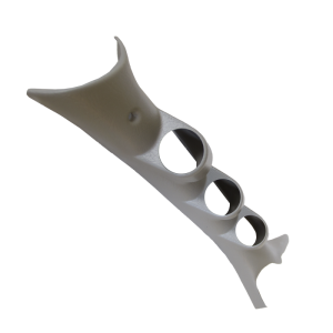 Dodge Ram Pillar Gauge Pod - A-Pillar - AutoMeter - Triple 52mm - Tan - `03-`08