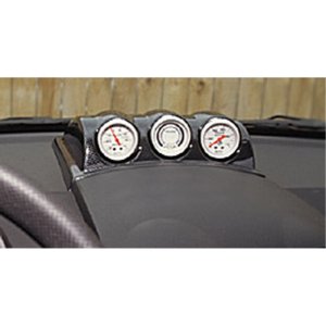 Volkswagen Beetle Gauge Pod - Dash Top - AutoMeter - Triple 2-1/16in - `98-`10