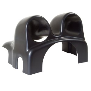 Volkswagen Passat Gauge Pod - Steering Column - AutoMeter - 52mm Dual - Black - `99-`03