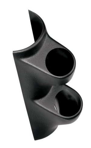 Mazda Miata Dual Gauge Pod - A-Pillar - AutoMeter - 52mm - Black - `99-`04