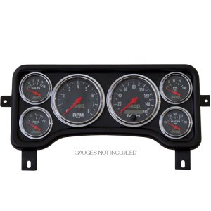 Jeep TJ Gauge Panel - AutoMeter - Direct Fit Dash Panel, 6 Gauge (3 3/8
