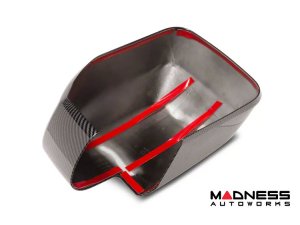 Ford Bronco Rear View Mirror Cover Set - Matte Carbon Fiber Finish - w/o 360 camera Ford Bronco Rear View Mirror Cover Set - Matte Carbon Fiber Finish - w/o 360 camera