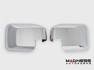 Ford Bronco Rear Mirror Cover Set - Chrome Look Ford Bronco Rear Mirror Cover Set - Chrome Look