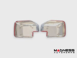 Ford Bronco Rear Mirror Cover Set - Chrome Look Ford Bronco Rear Mirror Cover Set - Chrome Look