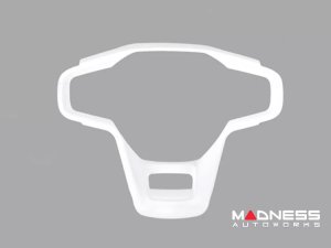Ford Bronco Steering Wheel Trim Cover - Gloss White Ford Bronco Steering Wheel Trim Cover - Gloss White