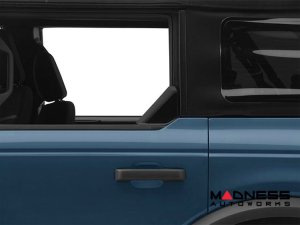 Ford Bronco Rear Door Triangle Trim - Gloss Black - 4 Door