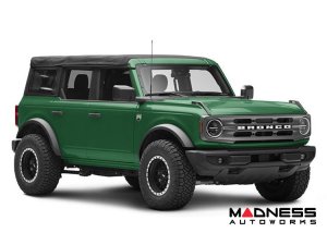 Ford Bronco Rain Deflectors - 4-Door - Set of 4 - Black