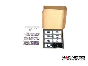 Ford Bronco Front Grille Letter Kit - LED - Yellow