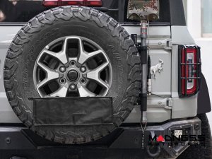 Ford Bronco Tail Light Cover Armor - Set of 2 - Textured Black Ford Bronco Tail Light Cover Armor - Set of 2 - Textured Black