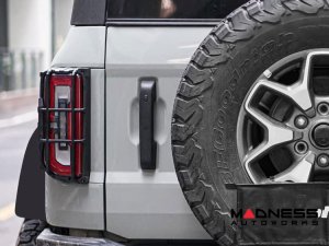 Ford Bronco Tail Light Cover Armor - Set of 2 - Textured Black Ford Bronco Tail Light Cover Armor - Set of 2 - Textured Black