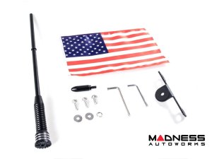 Ford Bronco Hood Flag Kit - USA