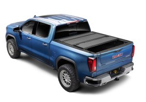 GMC Sierra 1500 Tonneau Cover - BAK - BAKFlip MX4 (GEN 3), Hard Fold, Matte Finish - Matte Black - `19-`26