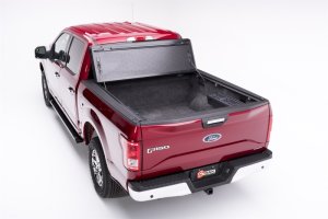 Ford Ranger Tonneau Cover - BAK - BAKFlip F1, Hard Fold, Fiberglass Reinforced Polymer - `24-`25