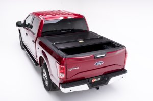 Ford Ranger Tonneau Cover - BAK - BAKFlip F1, Hard Fold, Fiberglass Reinforced Polymer - `24-`25