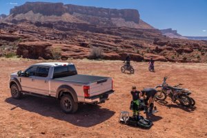 Ford F-450 Tonneau Cover - BAK - Revolver X4s - Matte Black - `17-`25