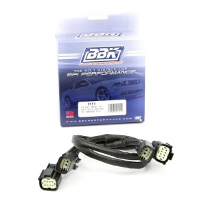 Ford Mustang Oxygen Sensor Extension Cable (Pair) - Front - BBK - OEM Style Factory Connectors, 24 in. Length - `11-`14