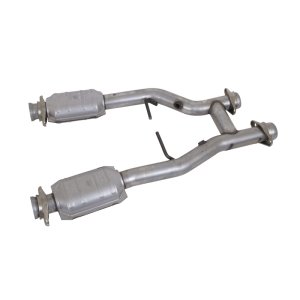 Ford Mustang Mach 1 Performance Exhaust - Mid - BBK - Short Mid H Pipe with Catalytic Converters - `96-`04