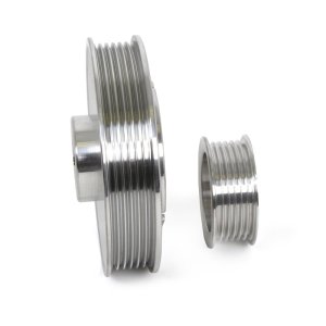 Ford Mustang GT Underdrive Pulley Kit - BBK - CNC Billet Aluminum, 3 Piece Kit - `01-`04