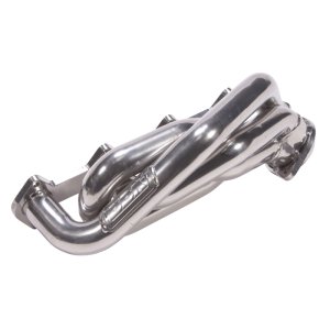 Ford Mustang GT Performance Exhaust - BBK - Shorty Tuned Length, CNC Mandrel Bent - Silver - `05-`10