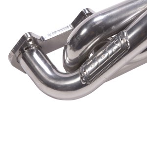 Ford Mustang GT Performance Exhaust - BBK - Shorty Tuned Length, CNC Mandrel Bent - Silver - `05-`10