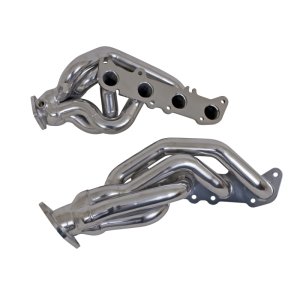 Ford Mustang Performance Exhaust - BBK - Shorty Tuned Length - Polished Silver Ceramic - `11-`14