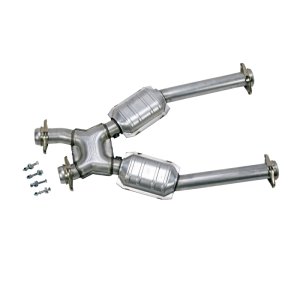 Ford Mustang Performance Exhaust - BBK - Short Mid X Pipe w/ Catalytic Converters - `96-`04
