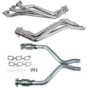 Ford Mustang Performance Exhaust - BBK - Full Header & Cat - Silver Ceramic - `11-`14