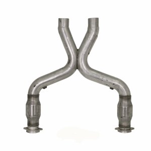 Ford Mustang Performance Exhaust - BBK - Short Mid X Pipe with Catalytic Converters - `11-`14