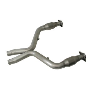 Ford Mustang Performance Exhaust - BBK - Short Mid X Pipe with Catalytic Converters - `11-`14