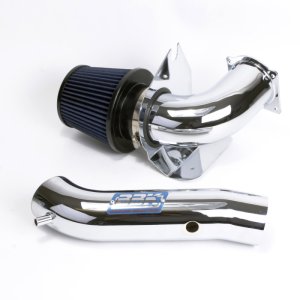 Ford Mustang Performance Air Intake - BBK - Power-Plus Series Cold Air Induction System - Chrome - `99-`04