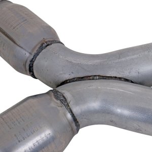 Ford Mustang Performance Exhaust - BBK - Short Mid X Pipe with Catalytic Converters - `79-`04