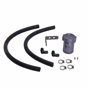 Ford Truck Oil Separator Kit - Passenger Side - BBK - CNC Billet Aluminum - `11-`24