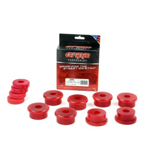 Ford Mustang Control Arm Bushing Kit - Rear Lower - BBK - Polyurethane - Red - `86-`04