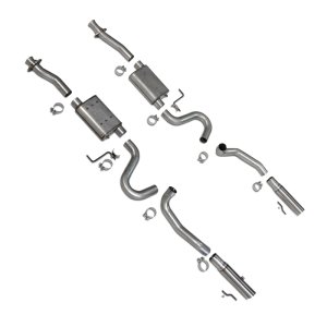 Ford Mustang Performance Exhaust - BBK - Cat Back, Varitune - `86-`04