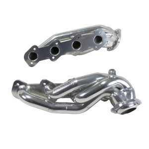 Ford F150 Performance Exhaust - BBK - Shorty Tuned Length, 1-5/8, Silver Ceramic - Polished Silver - `99-`03