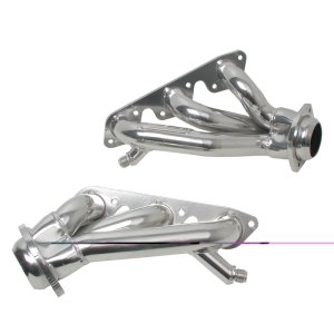 Ford Mustang Performance Exhaust - BBK - Shorty Tuned Length - Polished Silver Ceramic - `99-`04