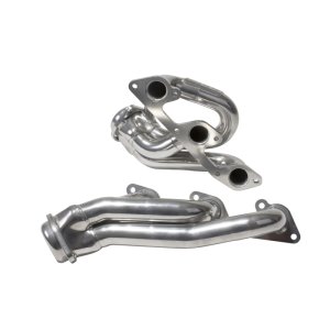 Ford Mustang Performance Exhaust - BBK - Shorty Tuned Length - Polished Silver Ceramic - `05-`10