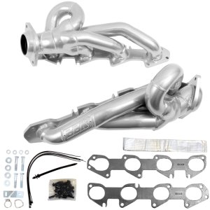 Dodge Ram 1500 Performance Exhaust - BBK - Shorty Tuned Length - Silver Ceramic - `19-`23