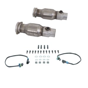 Chevrolet Camaro Performance Exhaust - BBK - Full Header & Cat, Long Tube, Titanium Ceramic, 1-3/4 - Chrome - `10-`15